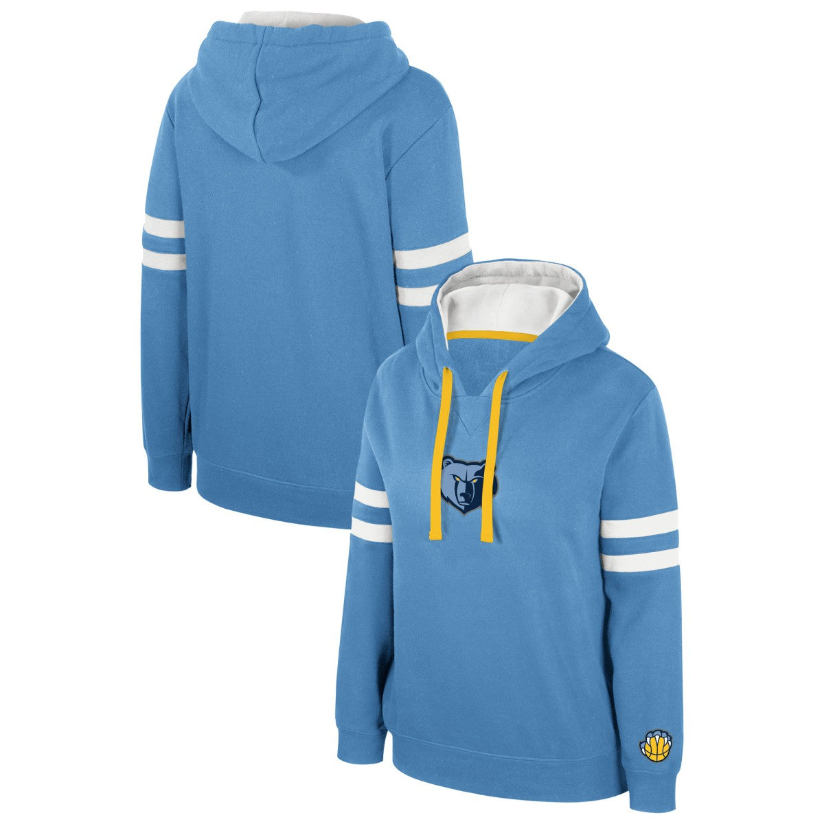 NBA - Memphis Grizzlies Stadium Essentials Women's Road Game Pullover Hoodie - Light Blue