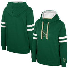 NBA - Milwaukee Bucks Stadium Essentials Women's Road Game Pullover Hoodie - Hunter Green