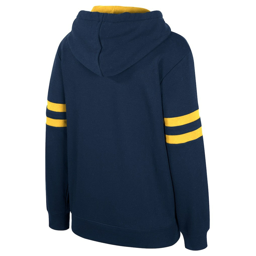 NBA - Denver Nuggets Stadium Essentials Women's Road Game Pullover Hoodie - Navy