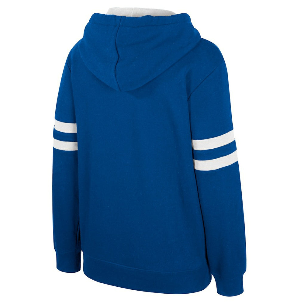 NBA - Philadelphia 76ers Stadium Essentials Women's Road Game Pullover Hoodie - Royal
