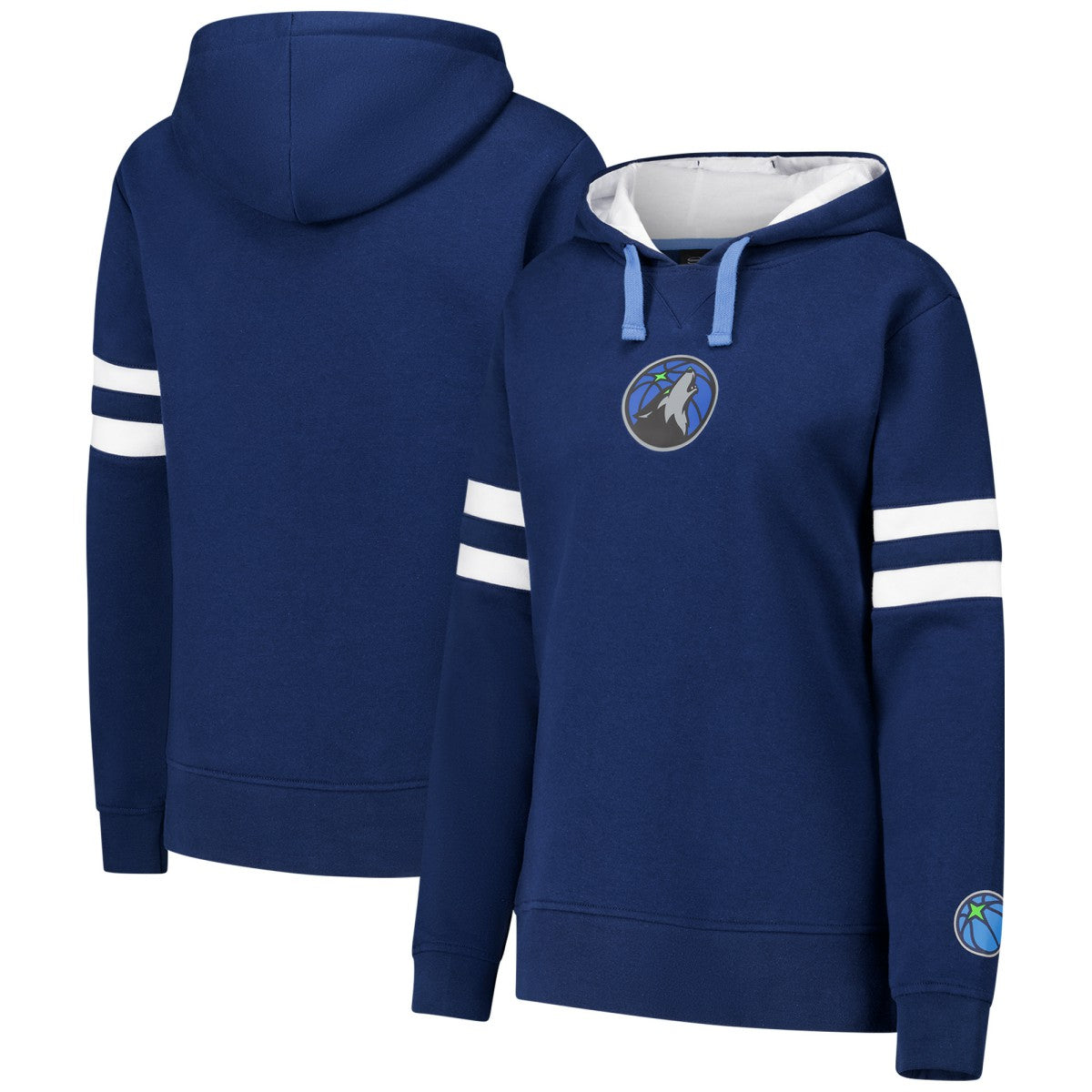 NBA - Minnesota Timberwolves Stadium Essentials Women's Road Game Pullover Hoodie - Navy