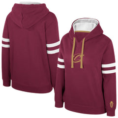 NBA - Cleveland Cavaliers Stadium Essentials Women's Road Game Pullover Hoodie - Wine