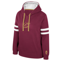 NBA - Cleveland Cavaliers Stadium Essentials Women's Road Game Pullover Hoodie - Wine