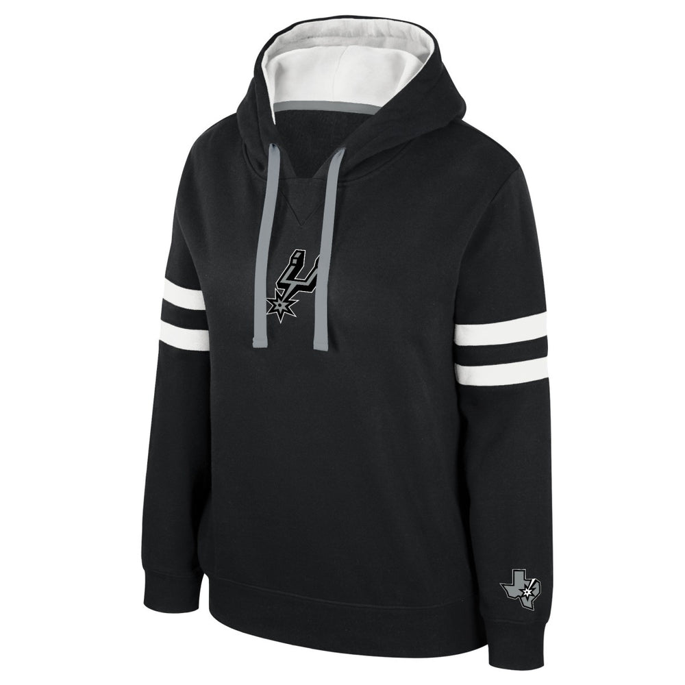 NBA - San Antonio Spurs Stadium Essentials Women's Road Game Pullover Hoodie - Black