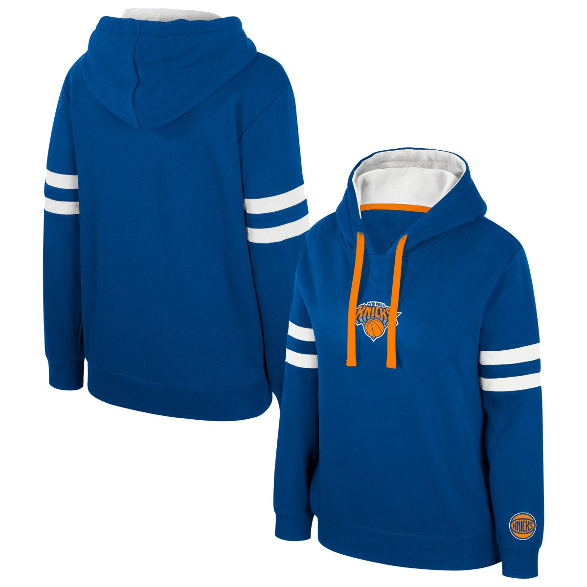 NBA - New York Knicks Stadium Essentials Women's Road Game Pullover Hoodie - Blue