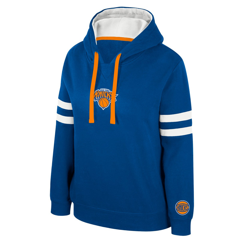 NBA - New York Knicks Stadium Essentials Women's Road Game Pullover Hoodie - Blue