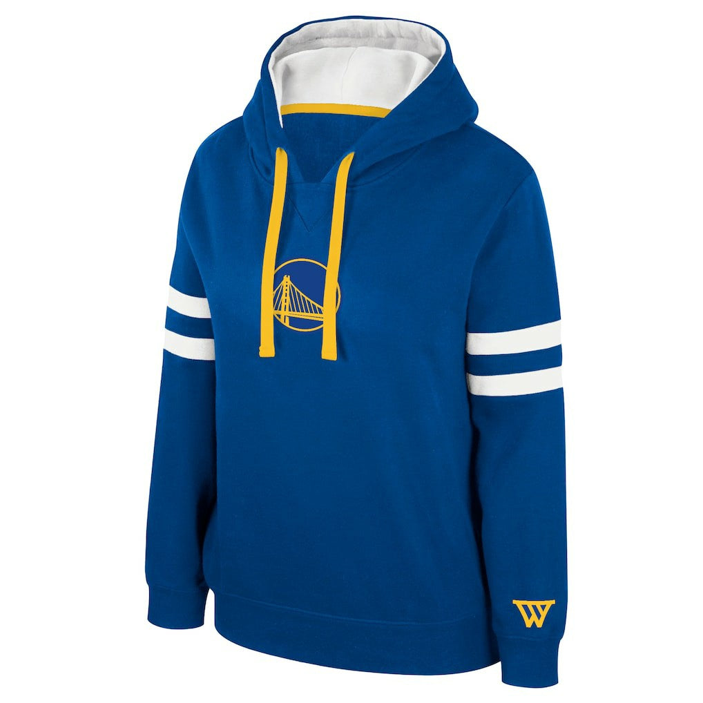NBA - Golden State Warriors Stadium Essentials Women's Road Game Pullover Hoodie - Royal