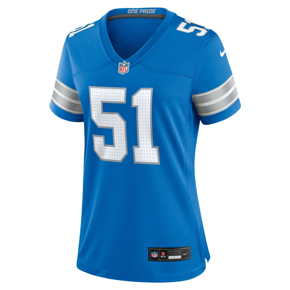 Ben Niemann Detroit Lions Women's Team Game Jersey Blue - Nike