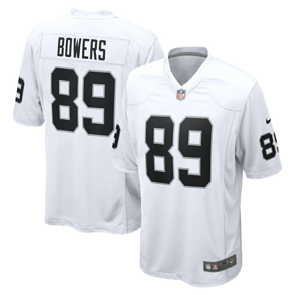 Brock Bowers Las Vegas Raiders Game Jersey White - Nike