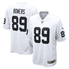 Brock Bowers Las Vegas Raiders Game Jersey White - Nike