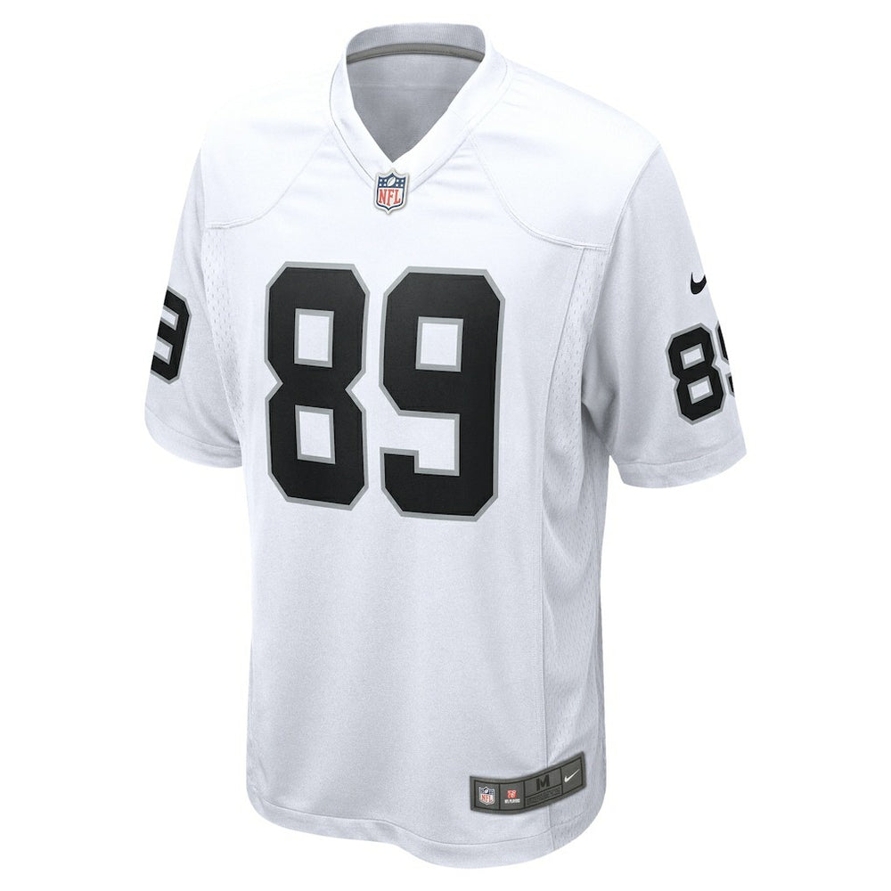 Brock Bowers Las Vegas Raiders Game Jersey White - Nike
