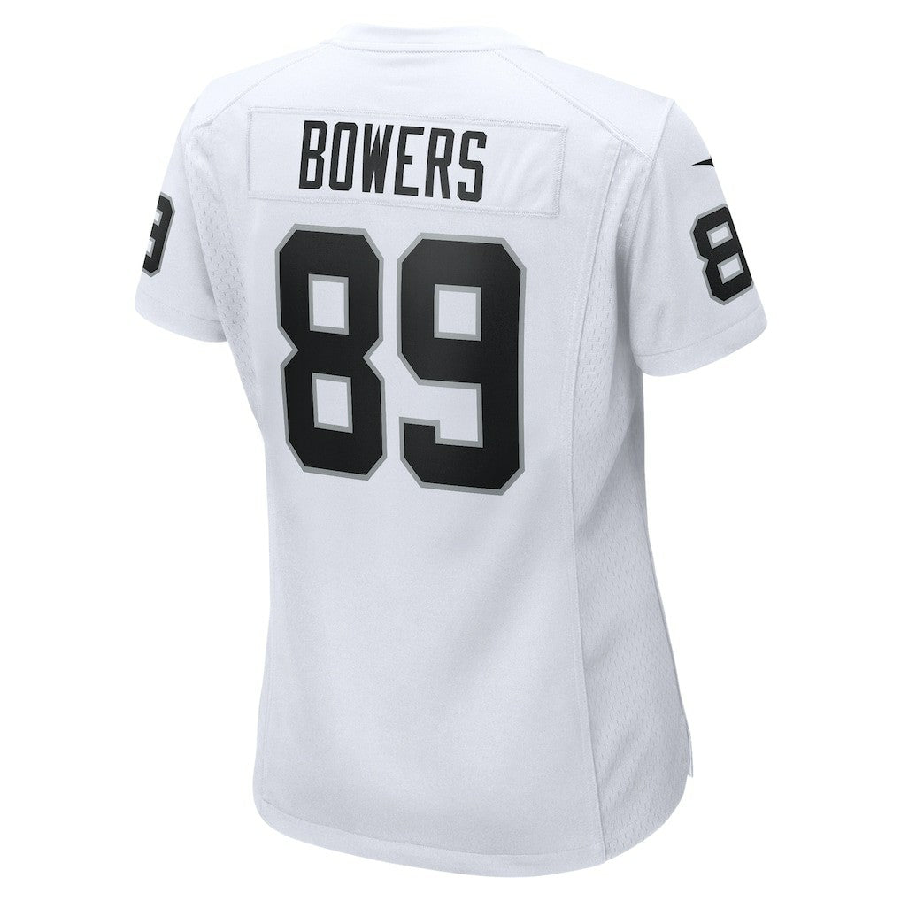 Brock Bowers Las Vegas Raiders Women's Game Jersey White - Nike