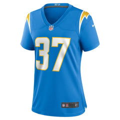 Tony Jefferson Los Angeles Chargers Women's Team Game Jersey Powder Blue - Nike