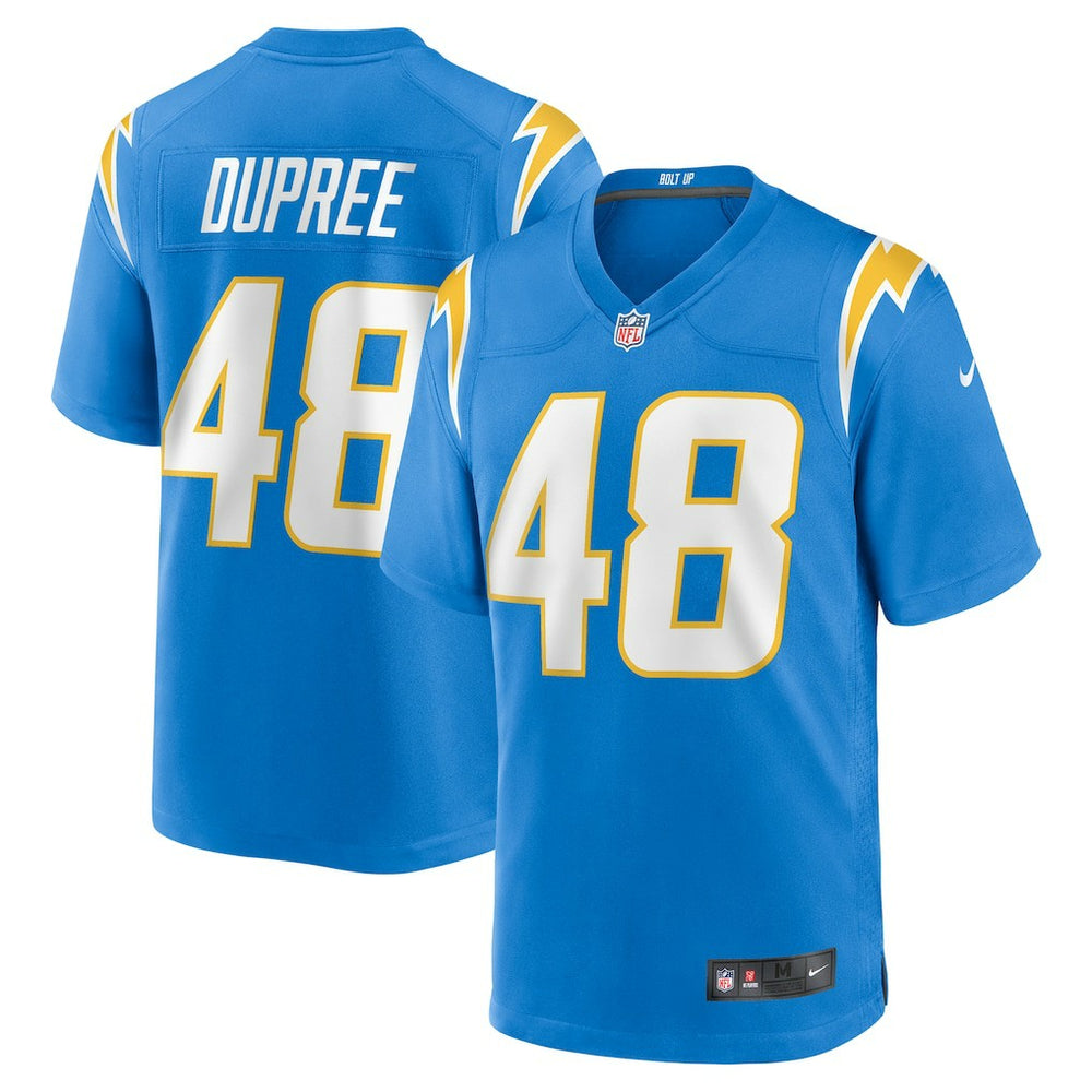 Bud Dupree Los Angeles Chargers Team Game Jersey Powder Blue - Nike