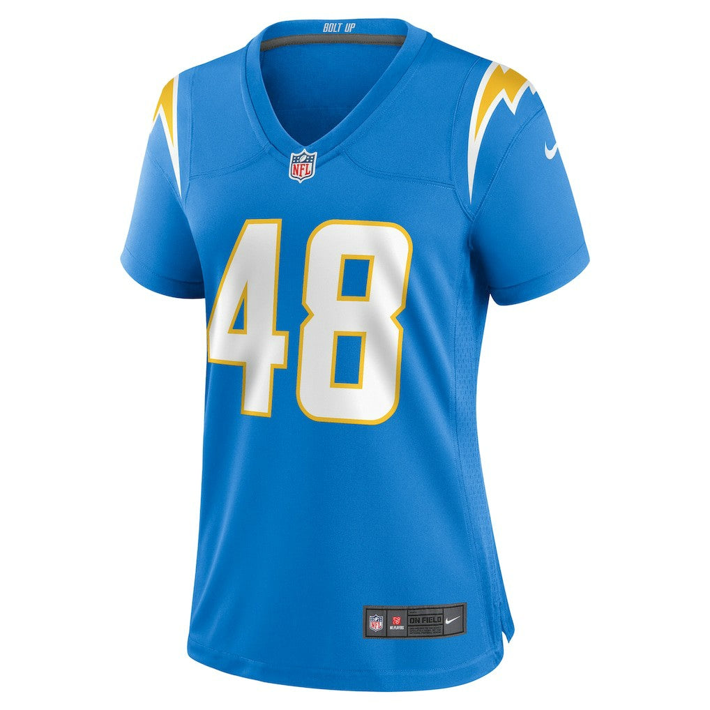 Bud Dupree Los Angeles Chargers Women's Team Game Jersey - Powder Blue | NFL Jerseys