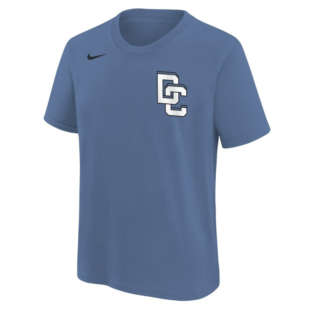 CJ Abrams Washington Nationals Nike Youth Fuse City Connect Name & Number T-Shirt Clearance