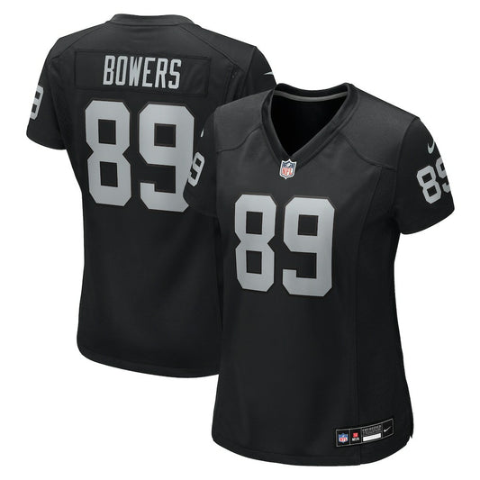 Brock Bowers Las Vegas Raiders Women's Team Game Jersey - Black | NFL Jerseys