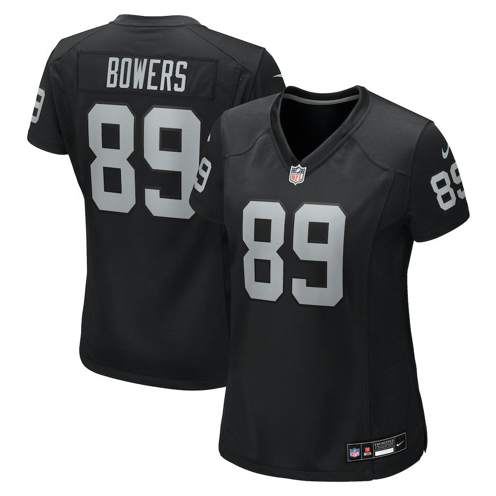 Brock Bowers Las Vegas Raiders Women's Team Game Jersey Black - Nike