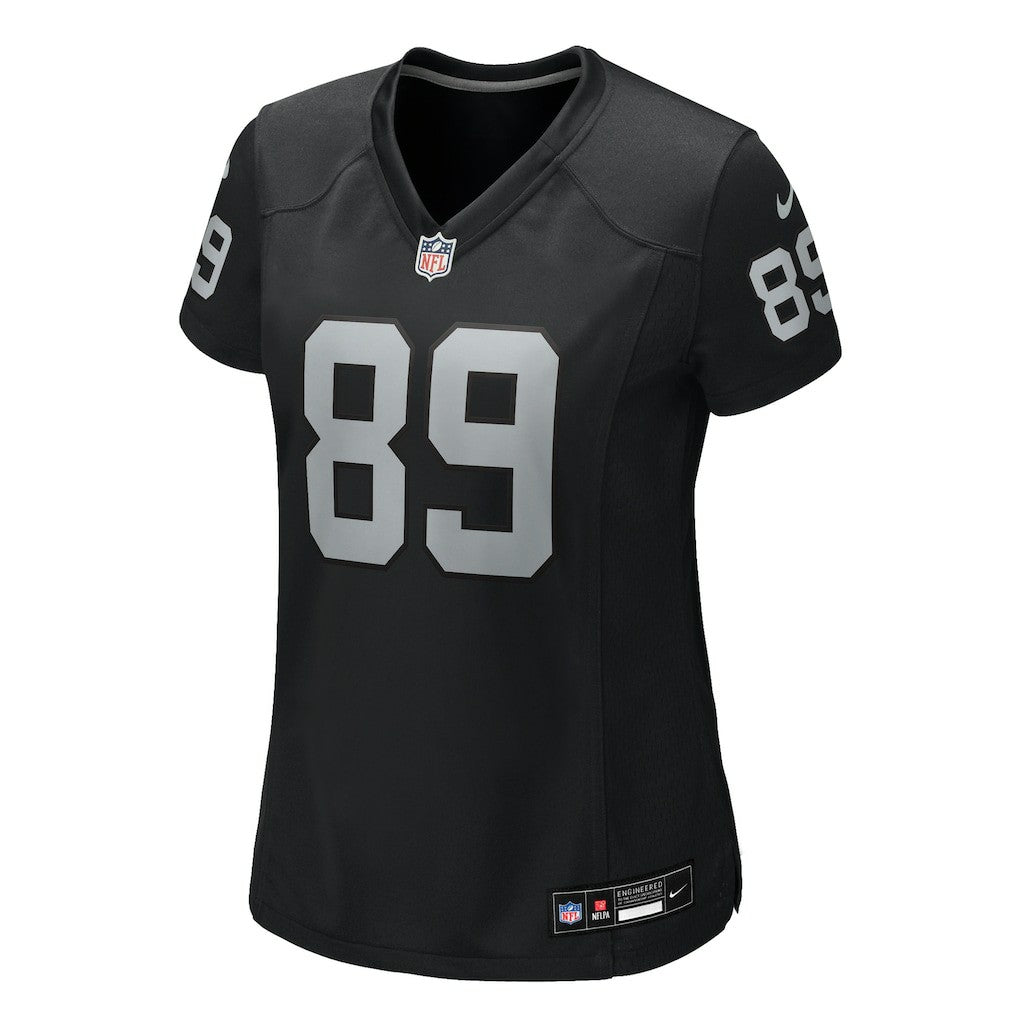 Brock Bowers Las Vegas Raiders Women's Team Game Jersey Black - Nike