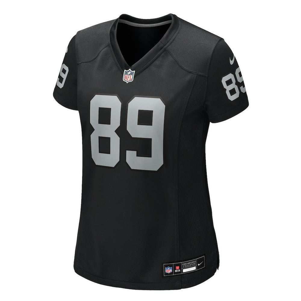 Brock Bowers Las Vegas Raiders Women's Team Game Jersey Black - Nike