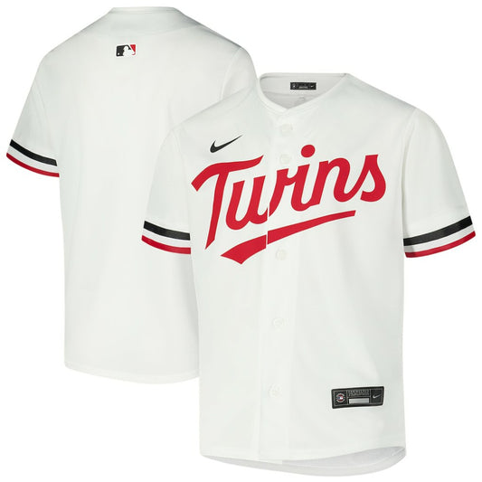 Minnesota Twins Nike Youth Home Game Jersey - White | MLB Jerseys