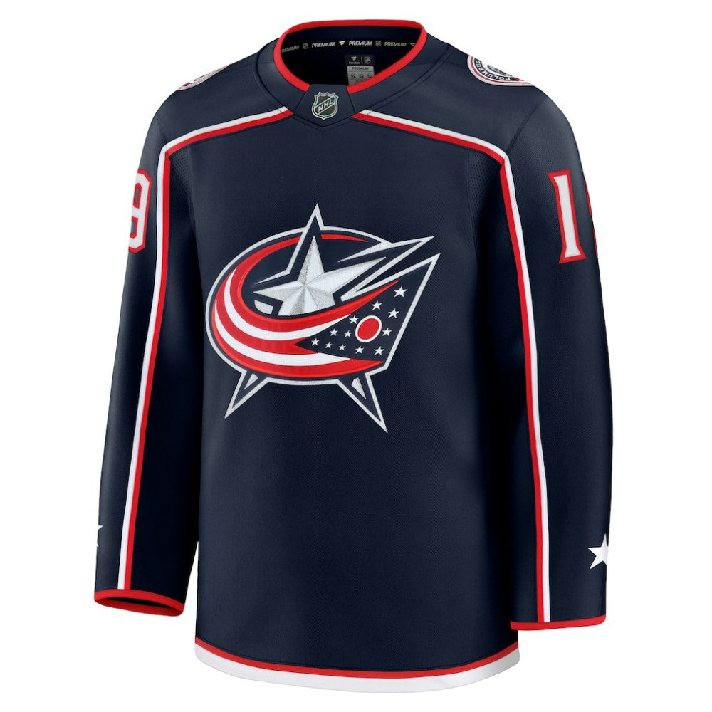 Adam Fantilli Columbus Blue Jackets Fanatics Home Premium Jersey - Navy | NHL Jerseys