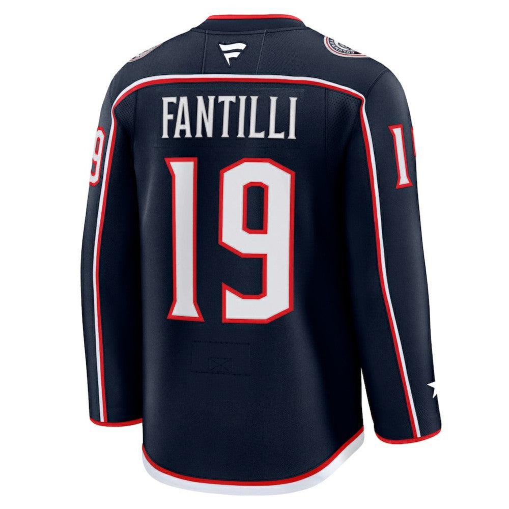 Adam Fantilli Columbus Blue Jackets Fanatics Home Premium Jersey - Navy | NHL Jerseys
