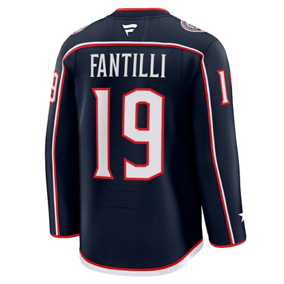 Adam Fantilli Columbus Blue Jackets Fanatics Home Premium Jersey - Navy | NHL Jerseys