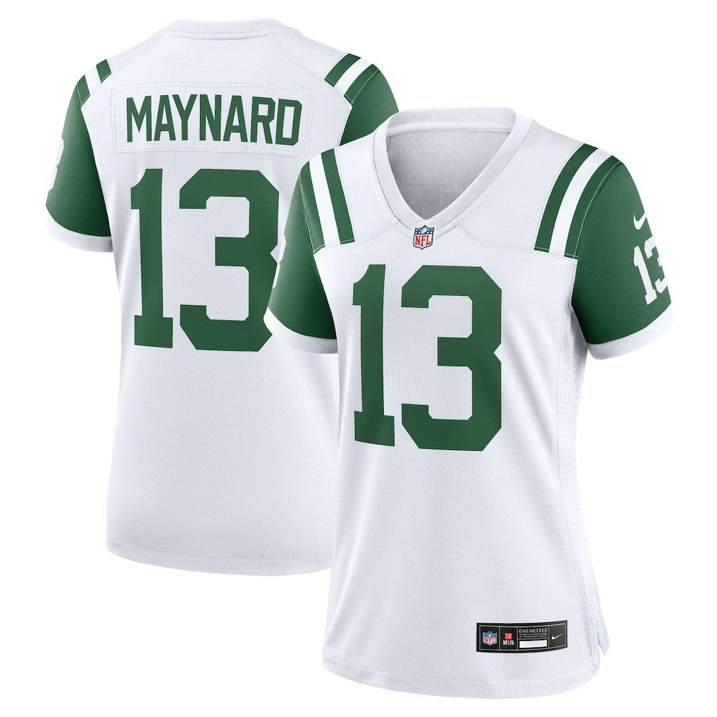 Don Maynard New York Jets Women's Classic Alternate Retired Player Game Jersey White - Nike