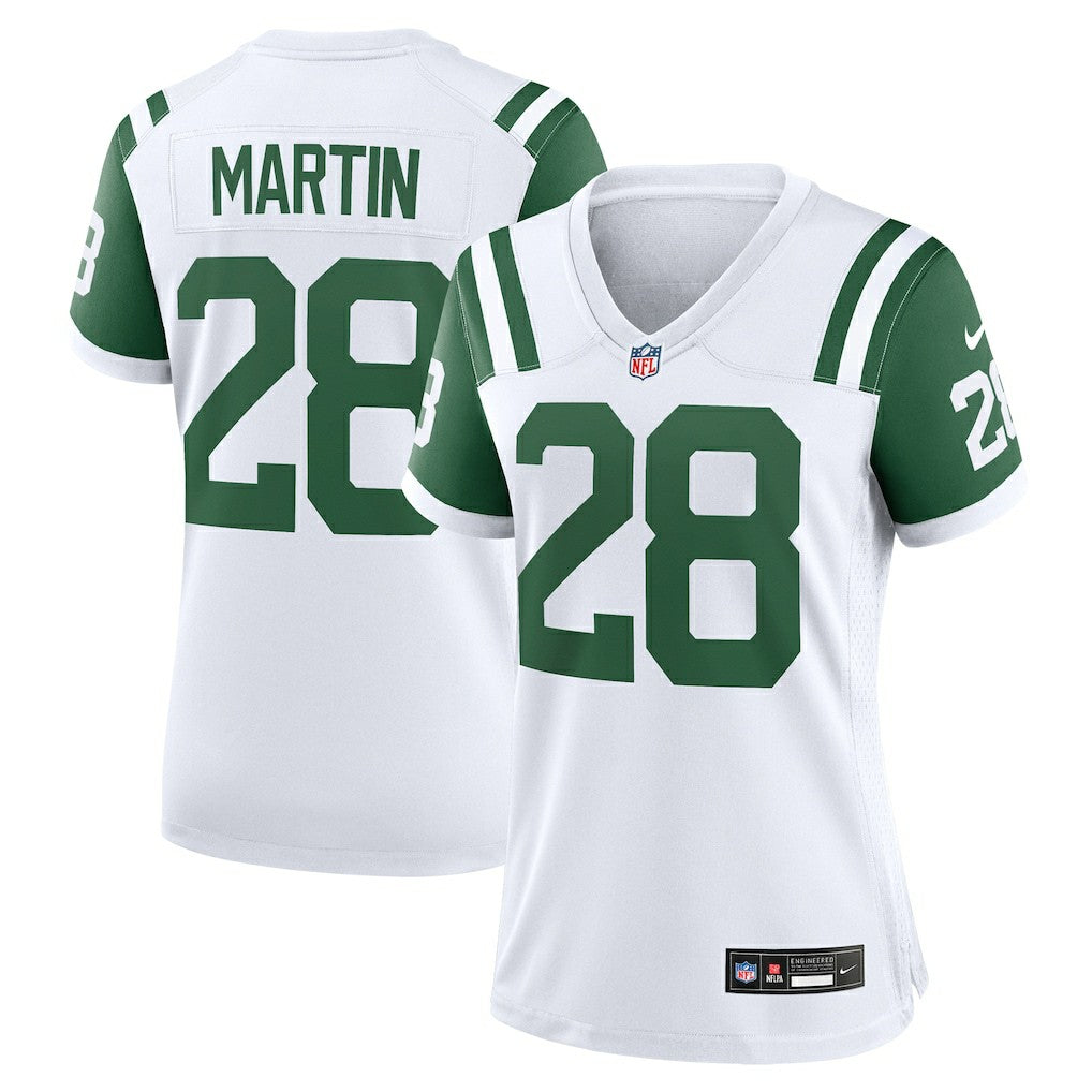 Curtis Martin New York Jets Women's Classic Alternate Retired Player Game Jersey White - Nike