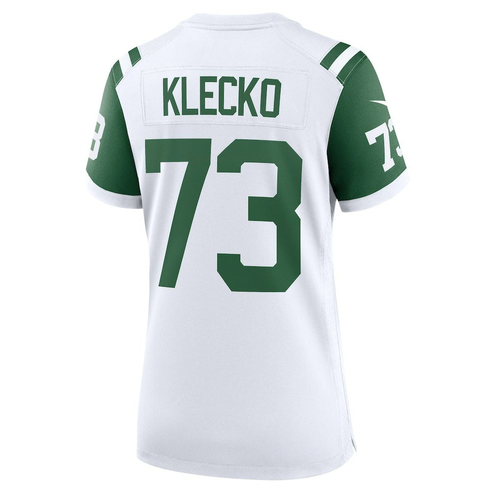 Joe Klecko New York Jets Women's Classic Alternate Retired Player Game Jersey White - Nike