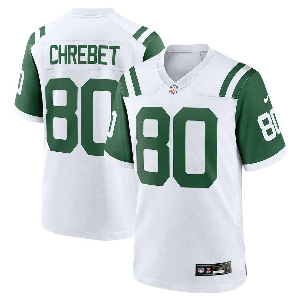 Wayne Chrebet New York Jets Retired Player Alternate Game Jersey White - Nike