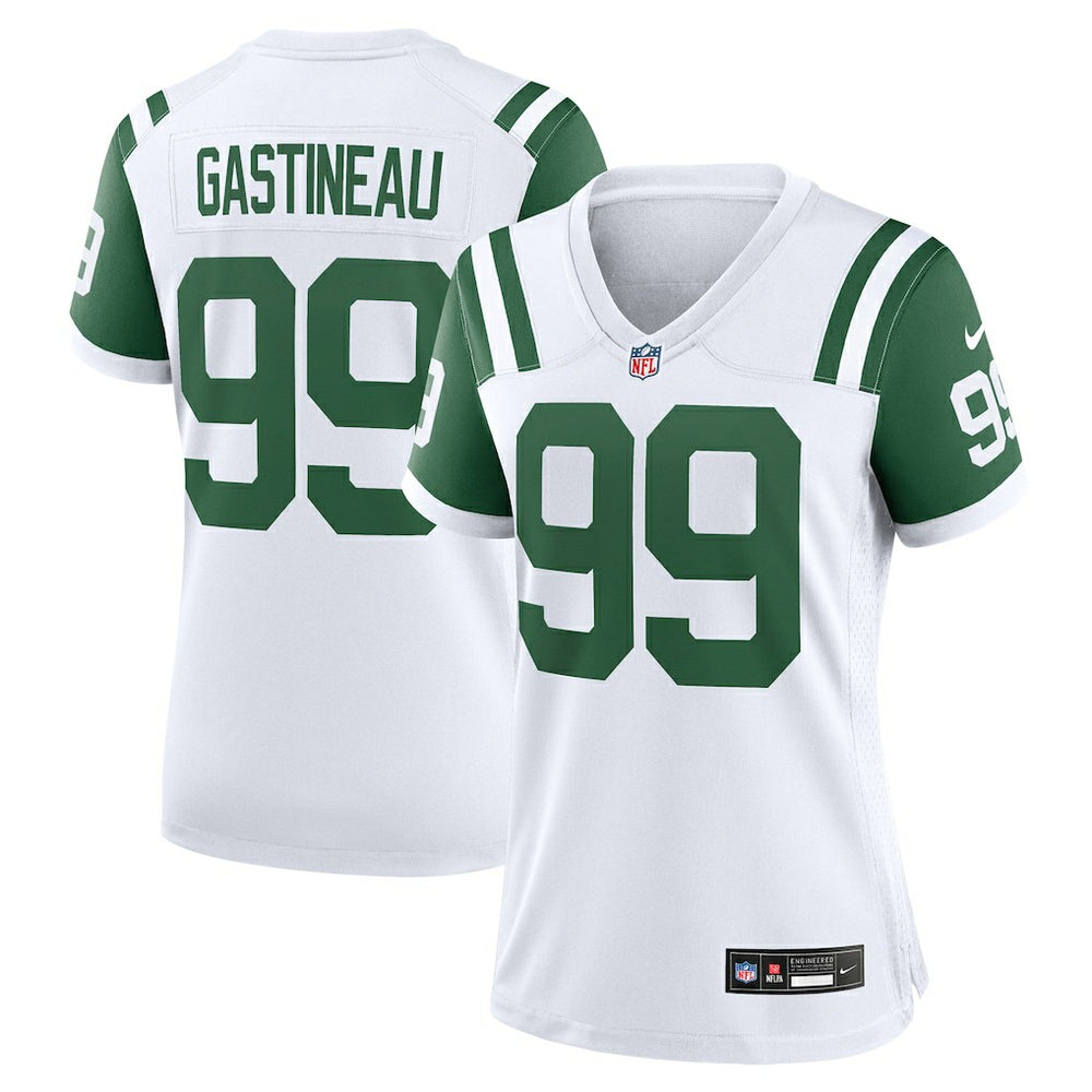 Mark Gastineau New York Jets Women's Classic Alternate Retired Player Game Jersey White - Nike