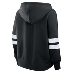 Utah Mammoth - Fanatics Women's Oversized Seize V-Neck Pullover Hoodie Black