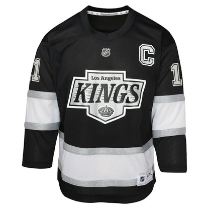 Anze Kopitar Los Angeles Kings Youth Replica Player Jersey - Black | NHL Jerseys