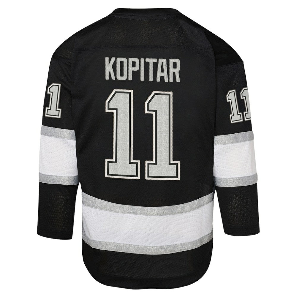 Anze Kopitar Los Angeles Kings Youth Replica Player Jersey - Black | NHL Jerseys