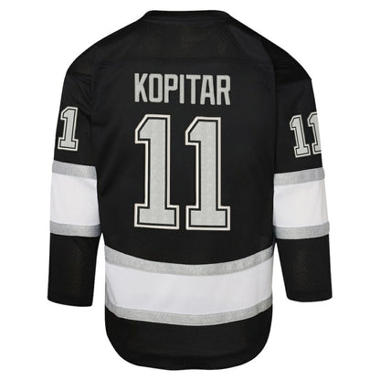 Anze Kopitar Los Angeles Kings Youth Replica Player Jersey - Black | NHL Jerseys