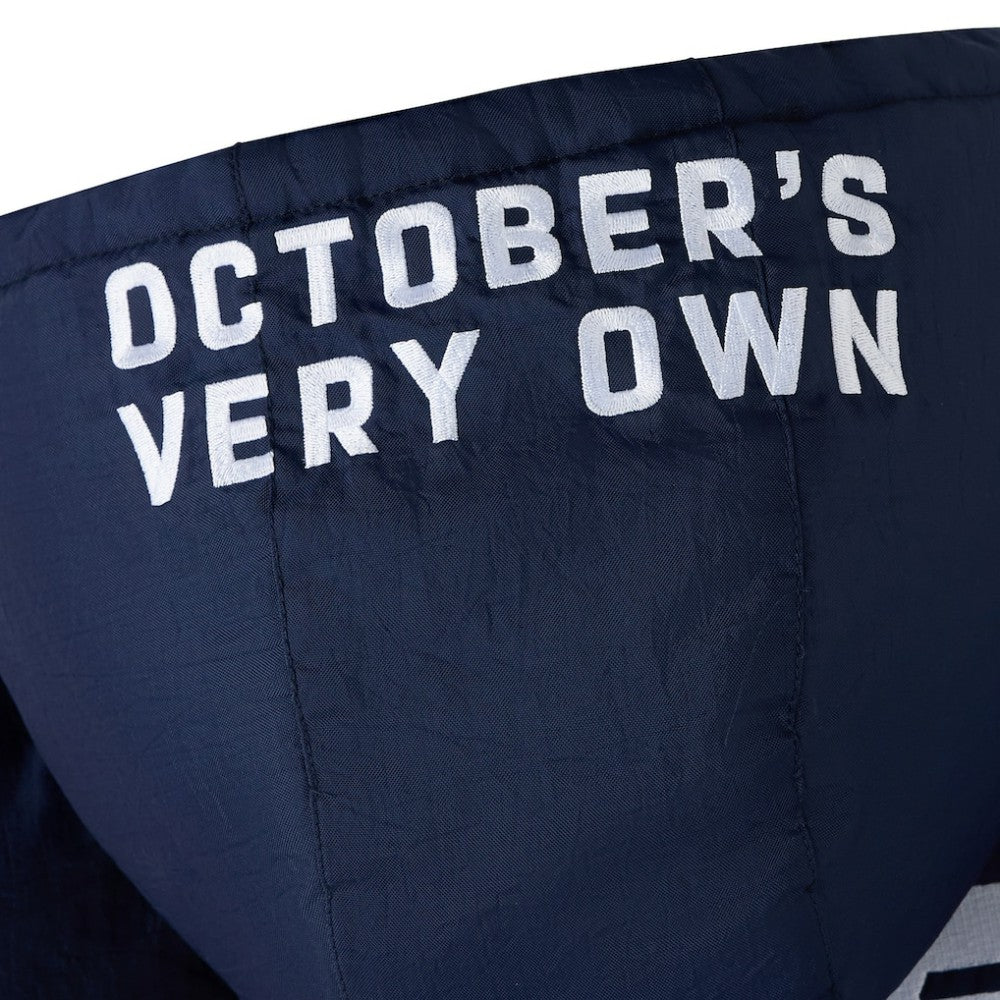 Winnipeg Jets - OVO x Starter Half-Zip Hooded Jacket Navy