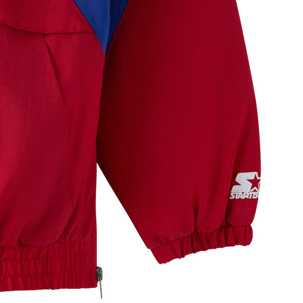 Montreal Canadiens - OVO x Starter Half-Zip Hooded Jacket Red