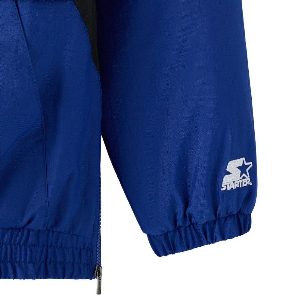 Toronto Maple Leafs - OVO x Starter Half-Zip Hooded Jacket Blue