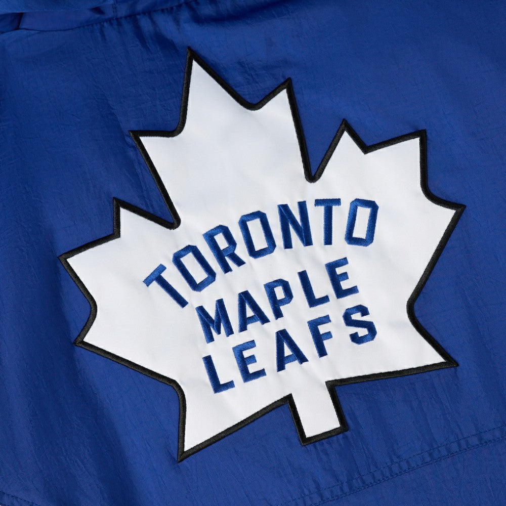 Toronto Maple Leafs - OVO x Starter Half-Zip Hooded Jacket Blue