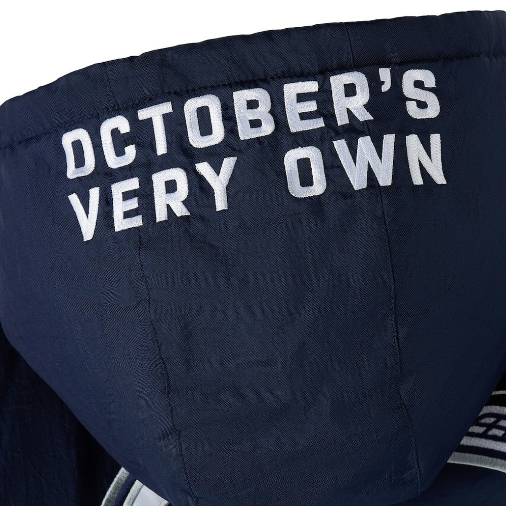 Vancouver Canucks - OVO x Starter Half-Zip Hooded Jacket Blue
