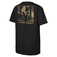 Vegas Golden Knights Youth Atmosphere T-Shirt Black