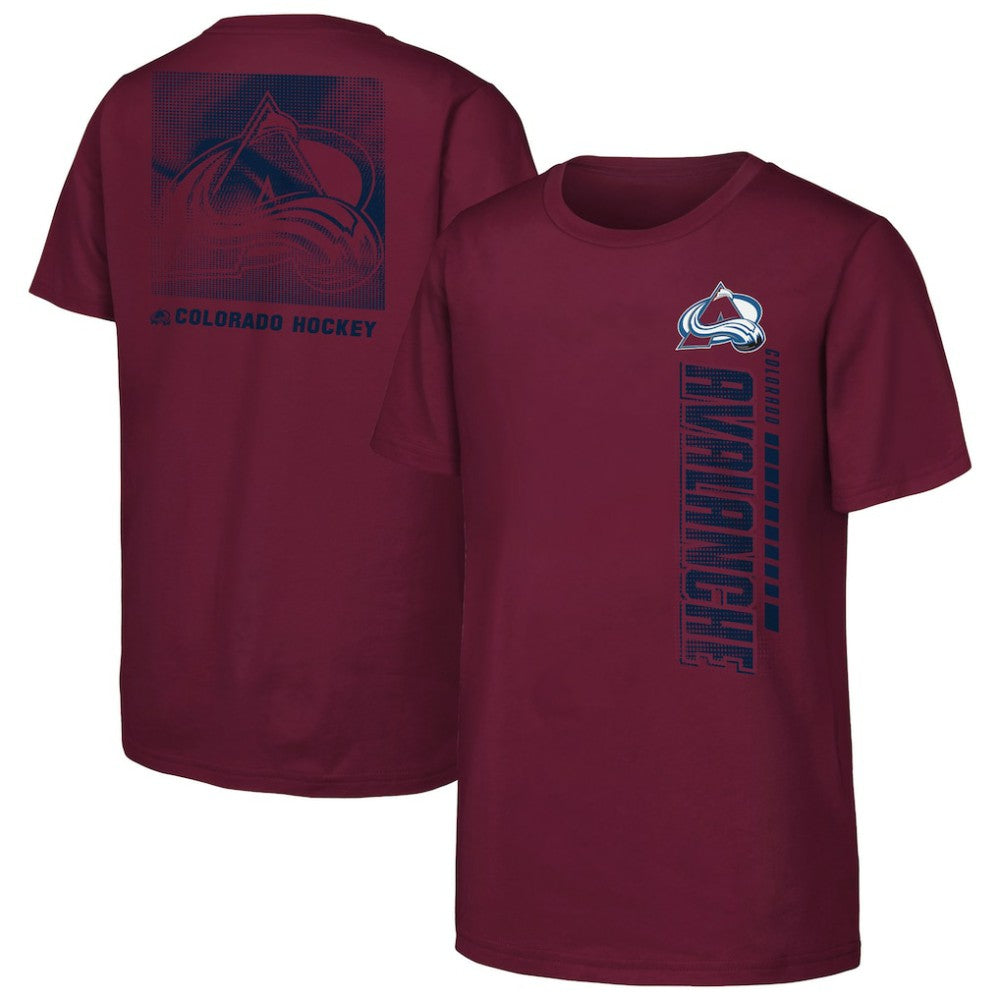Colorado Avalanche - Youth Atmosphere T-Shirt Burgundy