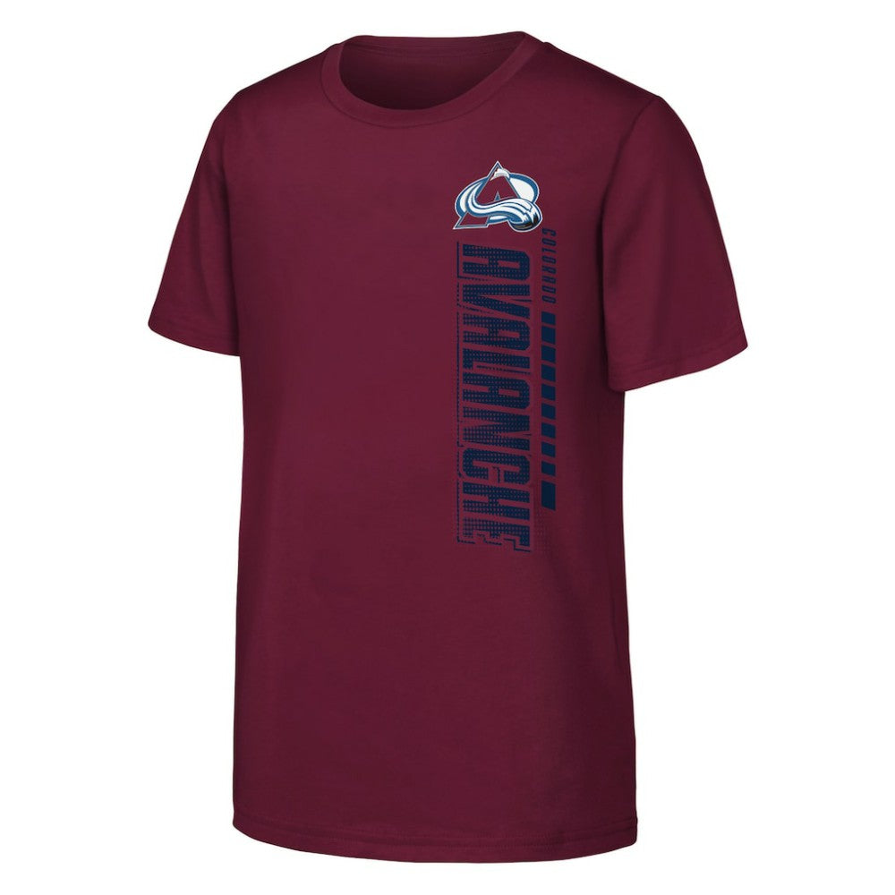 Colorado Avalanche - Youth Atmosphere T-Shirt Burgundy