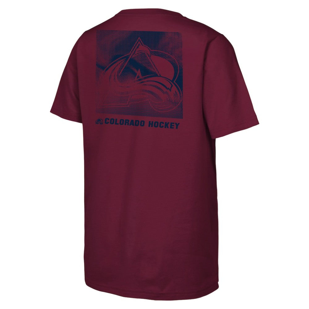 Colorado Avalanche - Youth Atmosphere T-Shirt Burgundy