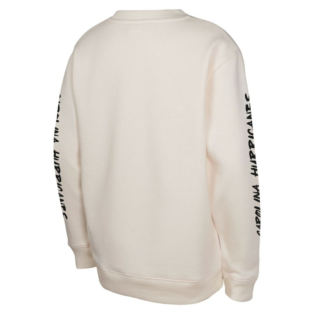 Carolina Hurricanes - Youth Star Power Pullover Sweatshirt Cream