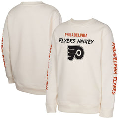 Philadelphia Flyers - Youth Star Power Pullover Sweatshirt Cream