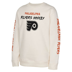 Philadelphia Flyers - Youth Star Power Pullover Sweatshirt Cream