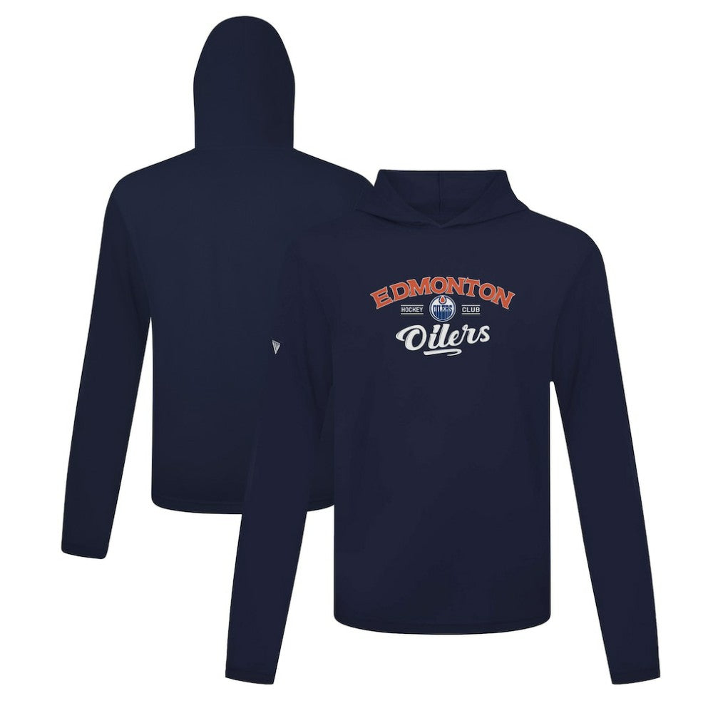 Edmonton Oilers - Levelwear Anthem Ice Wall Pullover Hoodie Navy